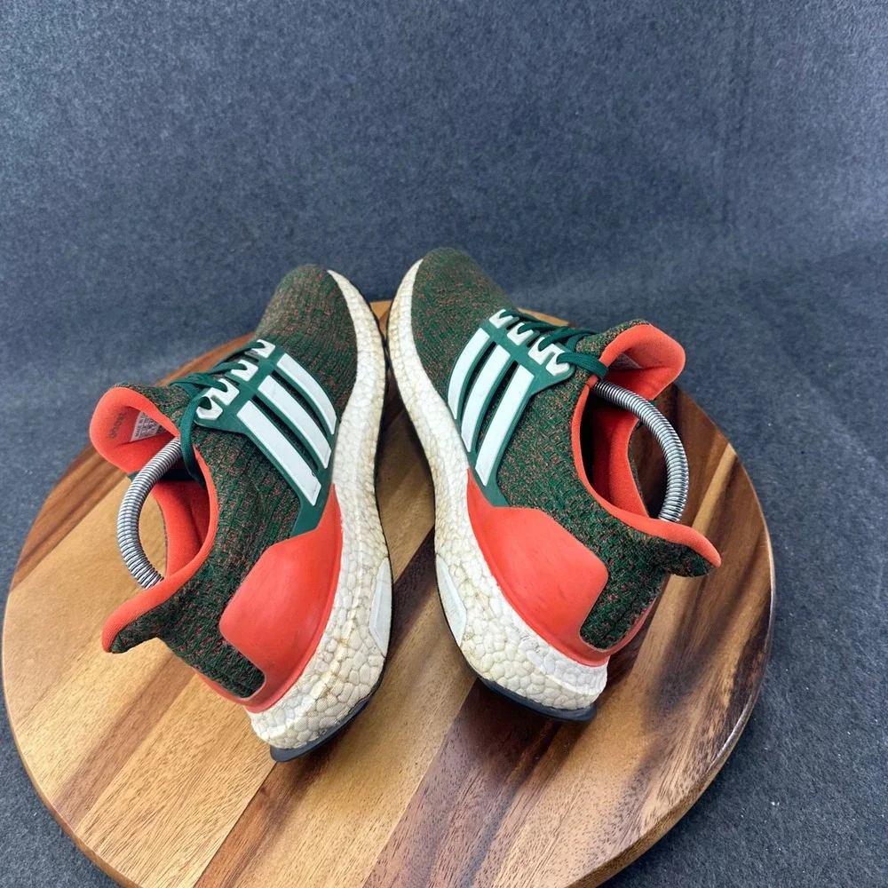 Adidas Ultra Boost 4.0 University of Miami Hurricanes UM Orange EE3702 Sz 10.5